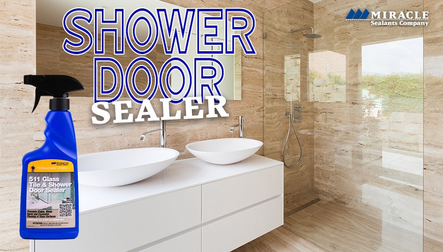 MiracleSealants's tweet photo. 511 Glass Tile &amp; Shower Door Sealer is specifically designed to protect glass tile and showers from staining, buildup and water spots.
.
🔍 See Product: https://t.co/cszyLZPfAS https://t.co/EshIdpfvp9