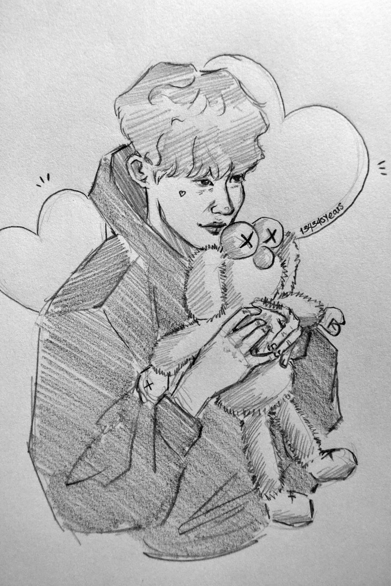 20190616 / day 167this is one of my favorite pictures of hobi, the toy just added extra cuteness  #MTVHottest BTS  @BTS_twt