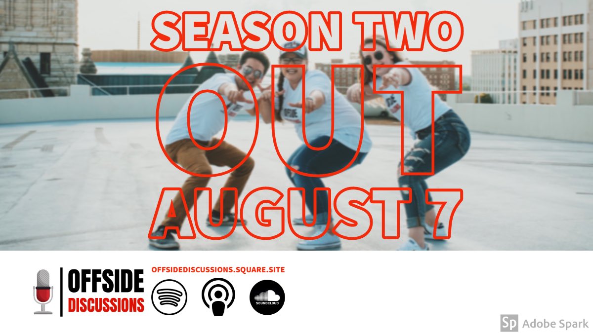 offside_discuss's tweet photo. We are back in one week! What questions do you have for us?! https://t.co/3DerANiyLO