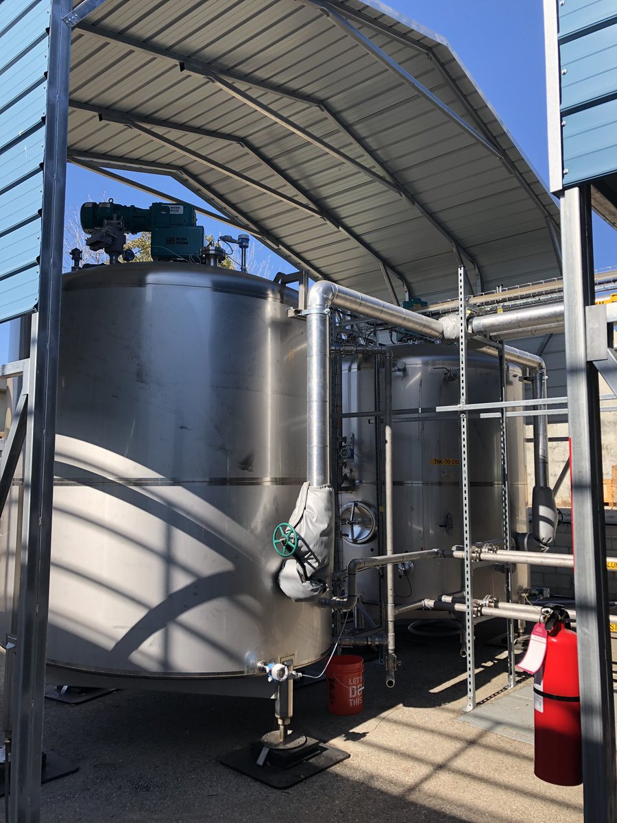 LystekEng's tweet image. These digesters are full of water. #EPICProject #busycommissioning