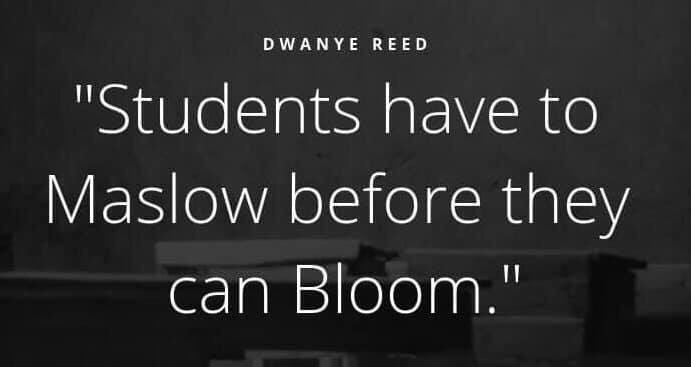 You have to #Maslow before you #bloomstaxonomy #educhat #educationequity #teacherlife #teachergoals #kidsdeservethebest #education #SchoolCulture #needsmetfirst #edpsychology