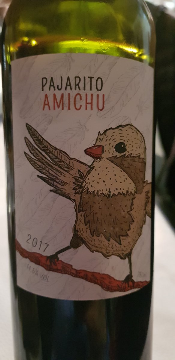 ¿Ser bebida nacional que significa? Solo lo entiendo con ejemplos como este pajarito. Fabuloso blend, libre y familiar. Es una alegría cada año cuando sale!