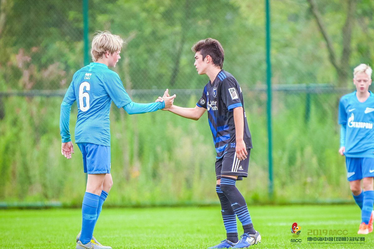 MEDITERRANEAN CHAMPION CHINA 2019

<a href="/SJEarthquakes/">San Jose Earthquakes</a> and <a href="/zenit_spb/">ФК «Зенит»</a>
will play the BU14 Final

#MCC2019 (28/07/2019 - 02/08/2019)