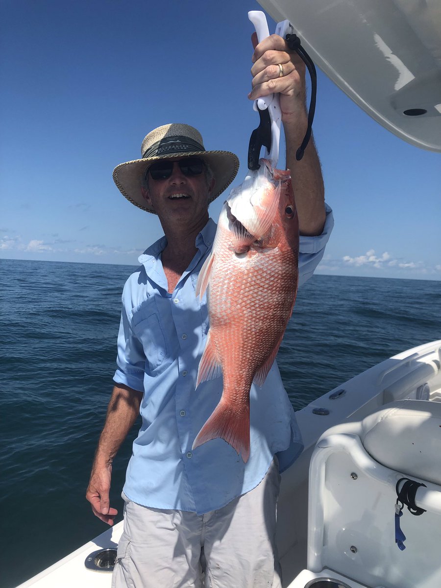 BuffaloHump56's tweet photo. A couple trips about 22 miles off #TexasCoast netted us limits of tasty #RedSnapper.  Suz makes a delicious #Ceviche as soon as we hit the docks. That’s about as fresh as it gets! @EvergladesBoats gets us to and fro safe and dry and @KelvinFahrenhe2 is a capable hand. https://t.co/U0mQMfov4h