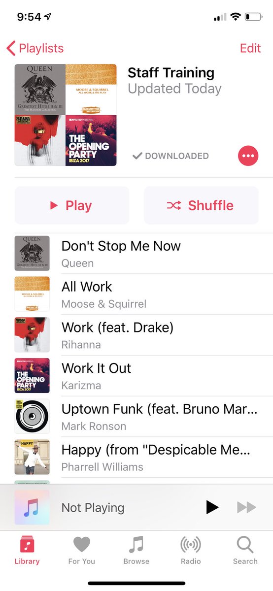 TheLeadEducator's tweet photo. My first training as PRINCIPAL playlist for tomorrow’s training...see a trend? 😂 #adminlife #Principal #backtoschool @HarmonyEdu @HSACypress https://t.co/TcSJaQDzdY