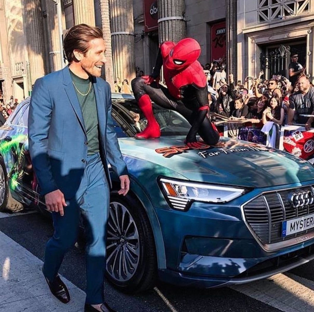 find someone who looks at you the way Spider-Man looks at me.