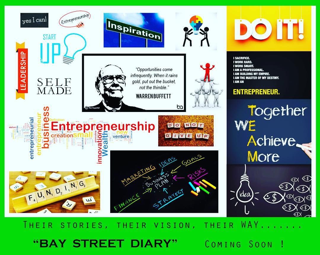 Bay Street Diary is telling the stories of Toronto entrepreneurs, coming soon!
#baystreetdiary #openingsoon #staytuned
buff.ly/2YcKnwe