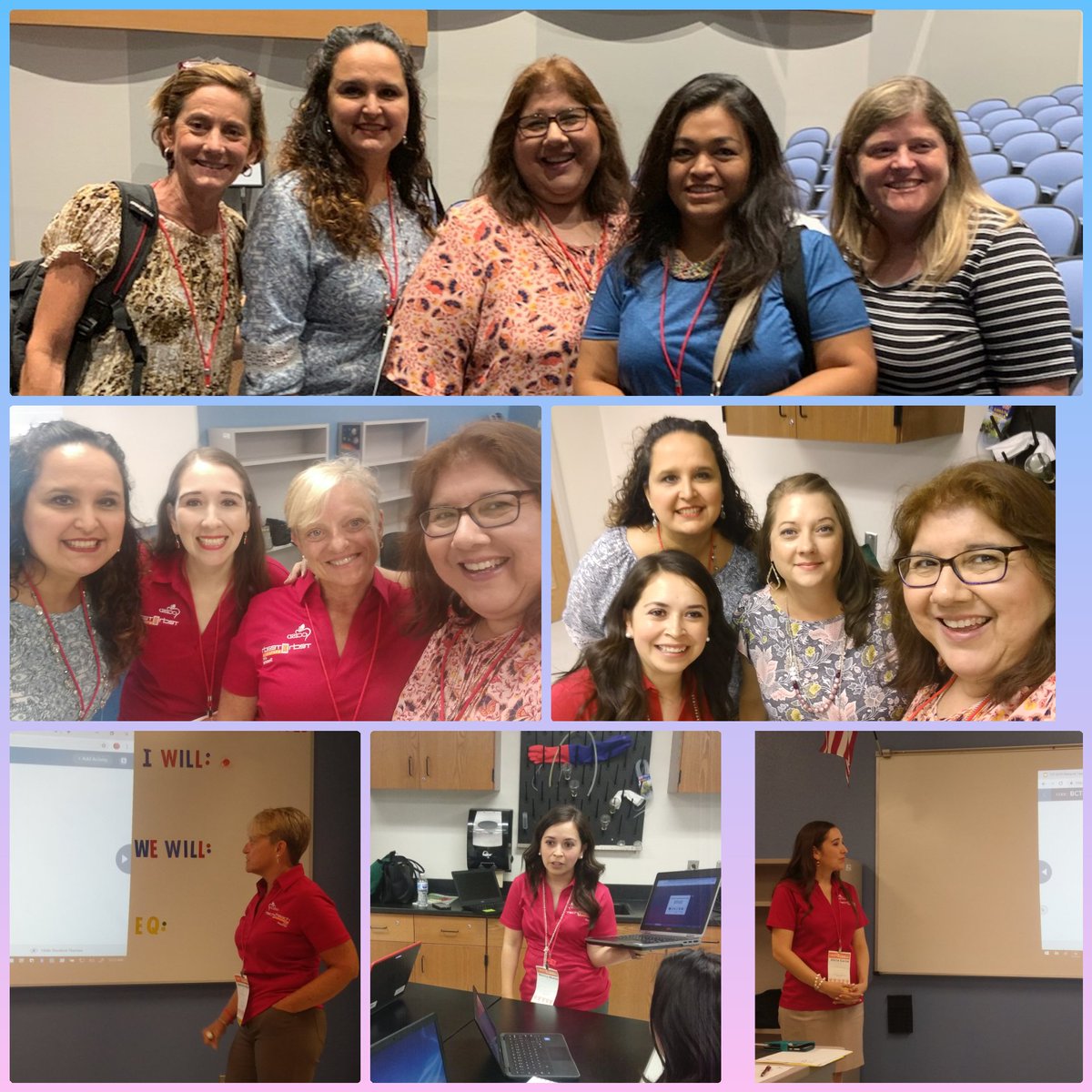 WeldonSmithRR's tweet photo. Enjoyed #T2T2019 sessions especially Nearpod with Dedee Whitt and @AliciaAGarza1 and Game On! with Monica Munoz! Great job ladies! Proud of our Smith Roadrunners!! #CCISD #CCISDIT @Rfastbreak00  @dguerra62 https://t.co/ha5PSOJphS