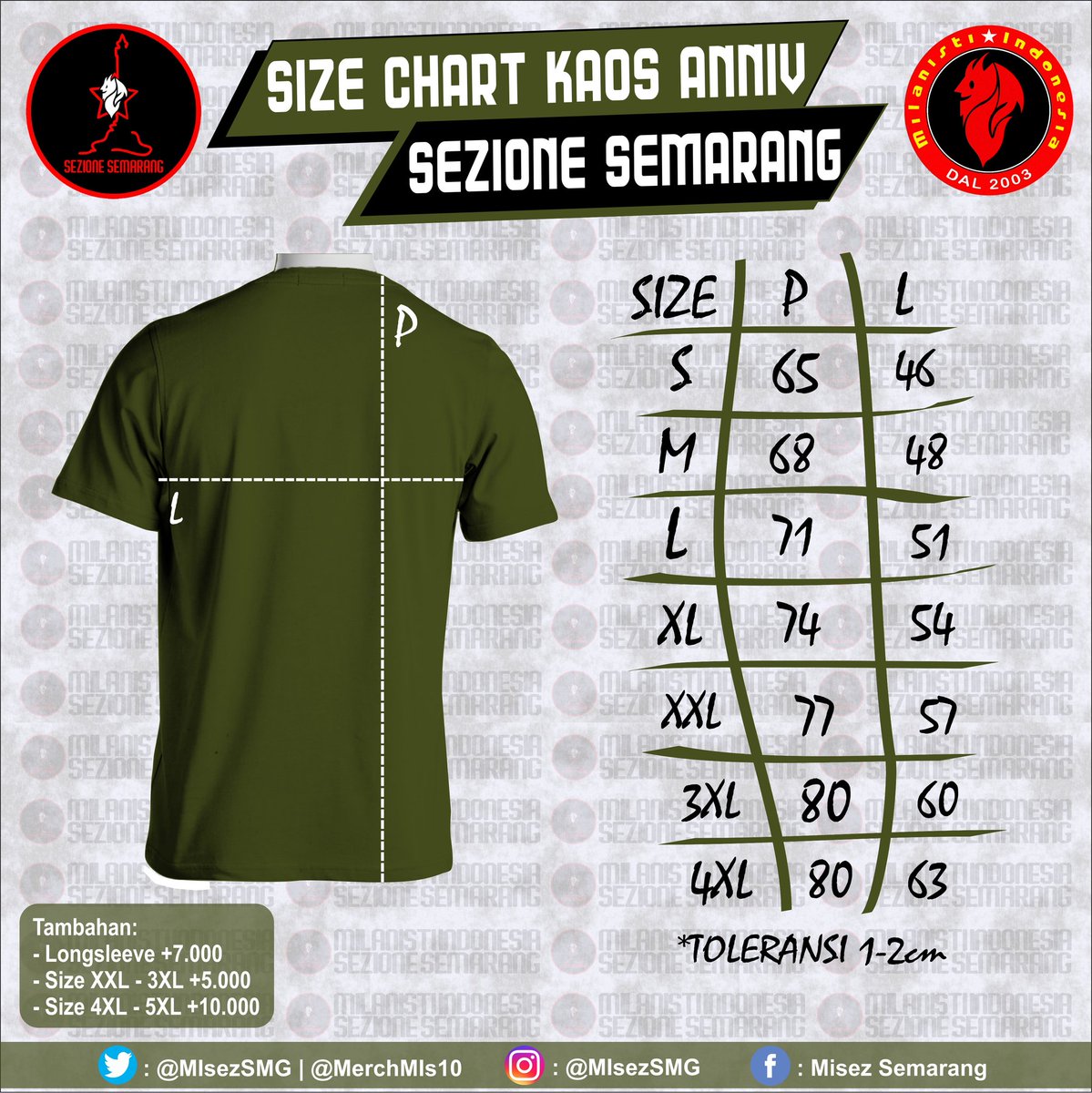 MerchMIs10's tweet photo. HALO GATH! ASSALAMUALAIKUM!
Open Pre-Order Official Merch MIs10 edisi Anniversario yg ke 11 (1-14 Agustus 2019)
.
Yuk order kaos spesial edisi Anniv MIs10 yg ke-11 gath! Cuma 100rb saja kamu udah bisa dapetin Kaos Official Merchandise MIs10 https://t.co/pWiP7FEXnN