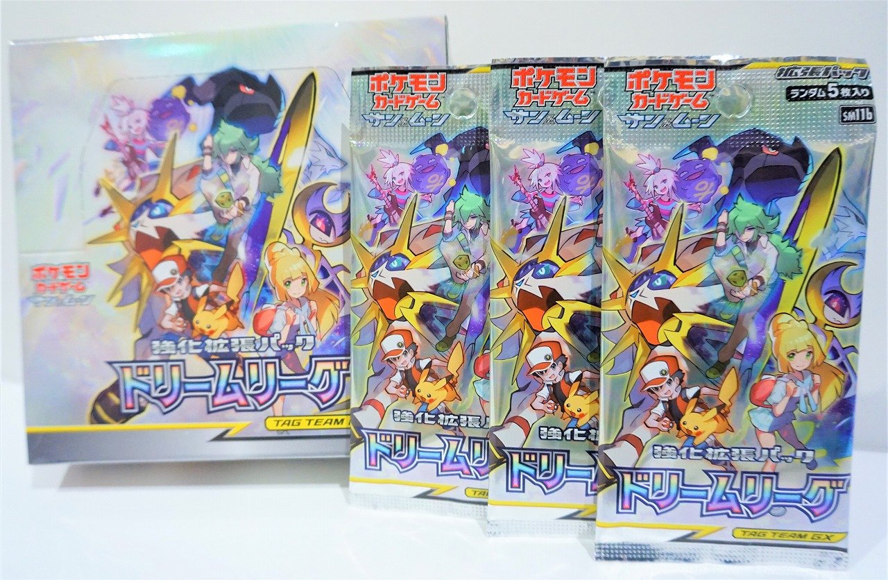 コロコロbase En Twitter 明日発売 ポケカ の紹介をするぜ 強化拡張パック ドリームリーグ デッキシールド リーリエ 祭壇での儀式 ドリームリーグ 1box購入で ピッピ の カードがついてくる 今回のパックに収録されてる リーリエのピッピ人形と合わせて使