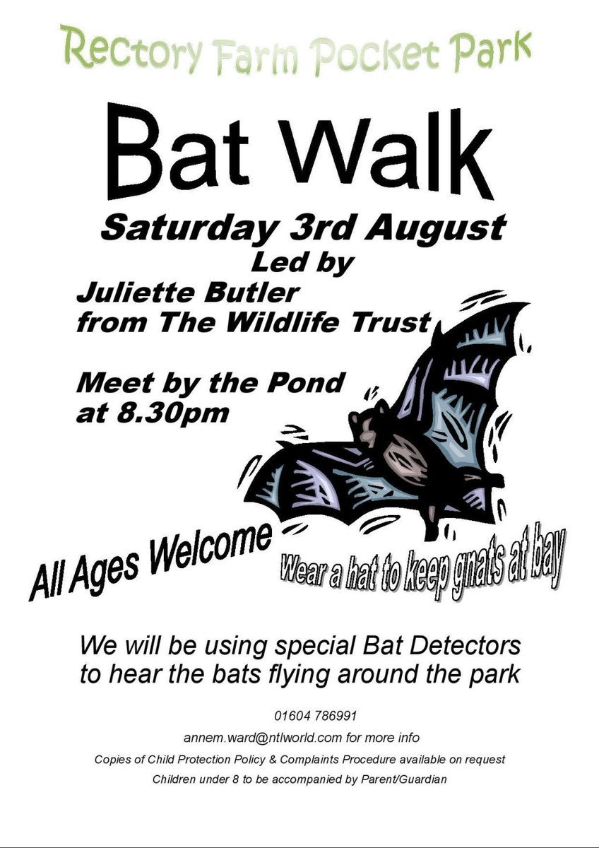 RectoryFarmConn's tweet photo. Bat walk this Saturday https://t.co/Pbm9F5k7pL https://t.co/NpPLiFTSnq