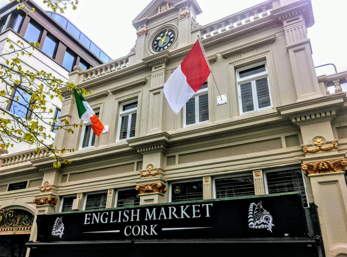 EnglishMarket's tweet photo. @EnglishMarket @corkcitycouncil Happy Birthday to us celebrating 231 years of serving the people of Cork and beyond!! Thanks to all our loyal customers for your continued support &amp; to all our wonderful traders for making the Market what it is today. #Since1788 #LoveEnglishMarket https://t.co/YfLDKD4U9D
