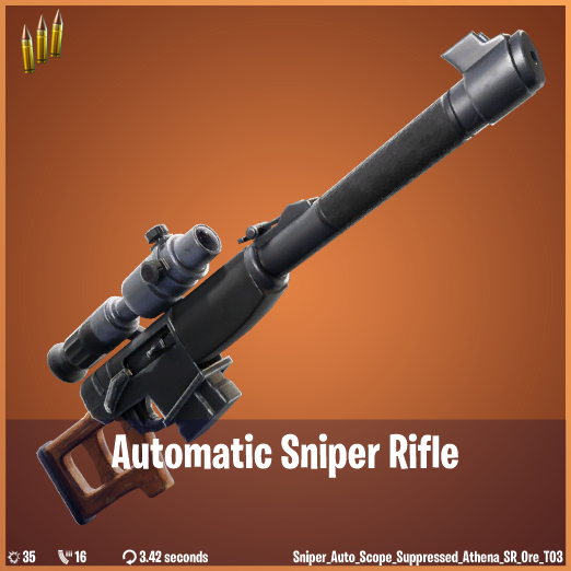 Fortnite Leaks Suppressed Sniper Rifle for Battle Royale