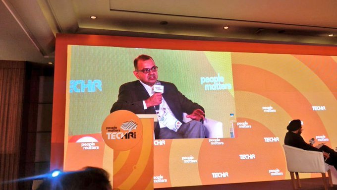 ADP_IN's tweet photo. Powerful panel discussion @ Power Panel! "Team leaders should be made sensitive towards helping their team members grow week on week." - Mr. Rahul Goyal, General Manager &amp; Managing Director, ADP India #ADPIN #TECHHRIN #payroll #WorkingFor https://t.co/kTbqsMP1cA