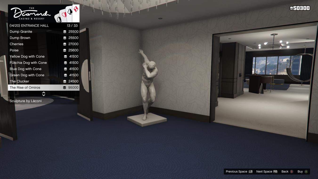 Gta Online Casino Statues Gta Online Casino Statues