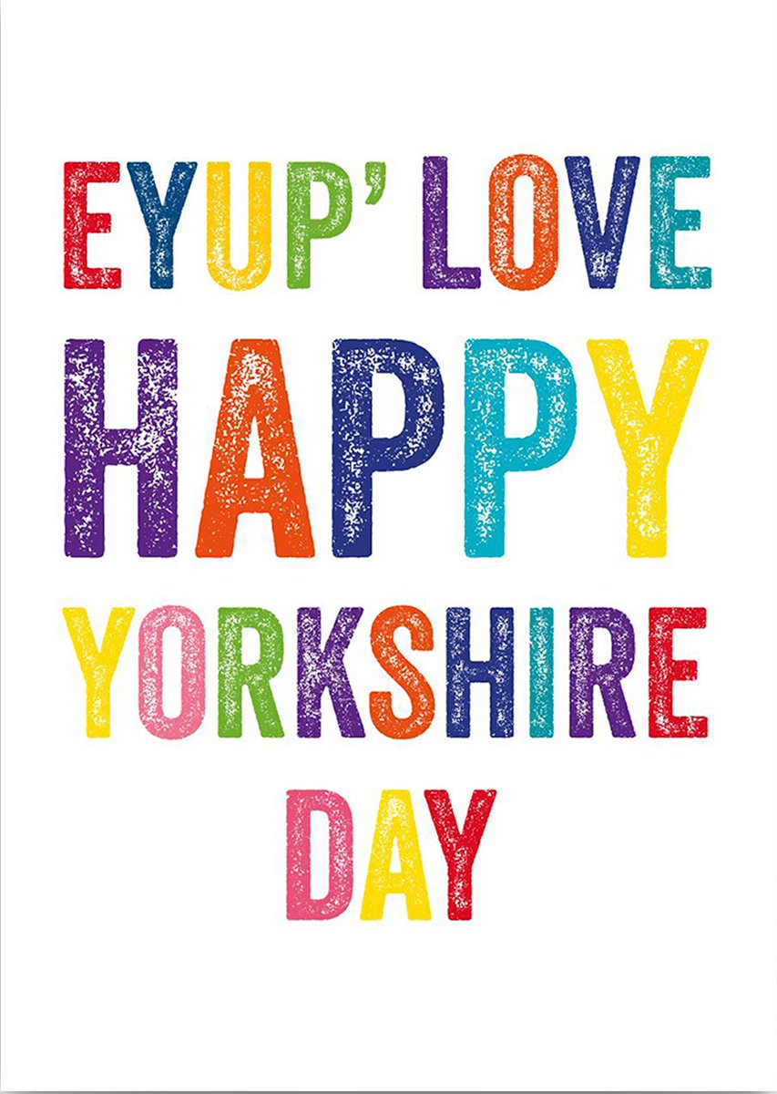Happy Yorkshire Day to our wonderful Yorkshire network! Have yersen's a reyt good day! #YorkshireDay #Yorkshire