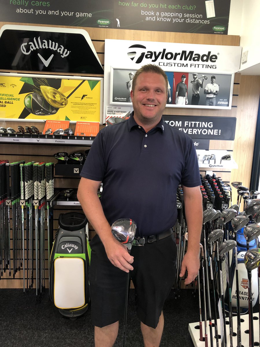 BRGolf26's tweet image. Another great #VIP handover session with David collecting his new custom fitted @TaylorMadeTour M6 driver 

Dialled in for ultimate performance using @TrackManGolf 

#EverybodyGetsFaster #InjectedTwistFace #BRGolf #Taylormade #M6 #CustomFittingWorks