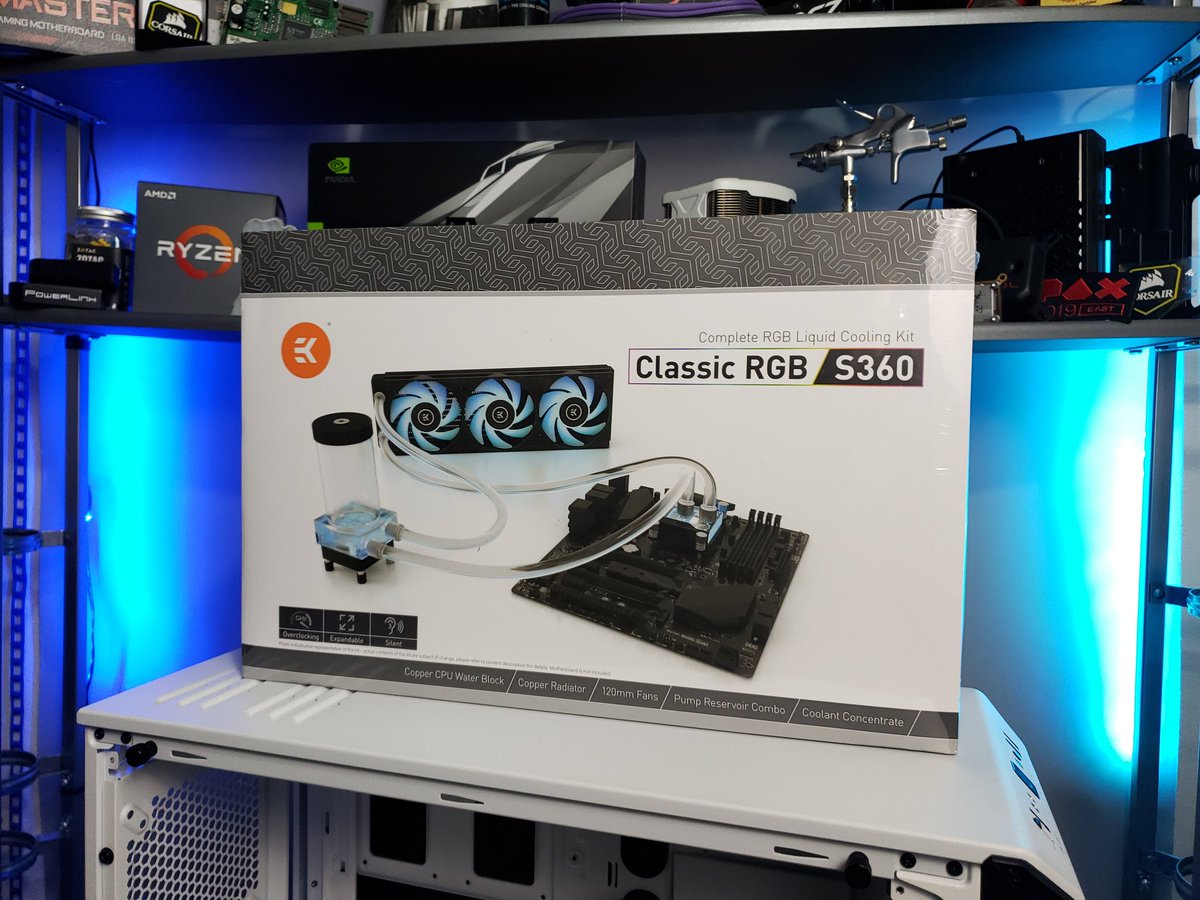EnviousMods's tweet photo. Prepping for the review of the @EKWaterBlocks Classic RGB S360mm kit in a limited edition @bequietofficial Dark Base 700!
#Review #ekwb #bequiet #watercooling #enthousiast #watercooled #enviousmods #ekwaterblocks #darkbase https://t.co/jAhpsIe6ah