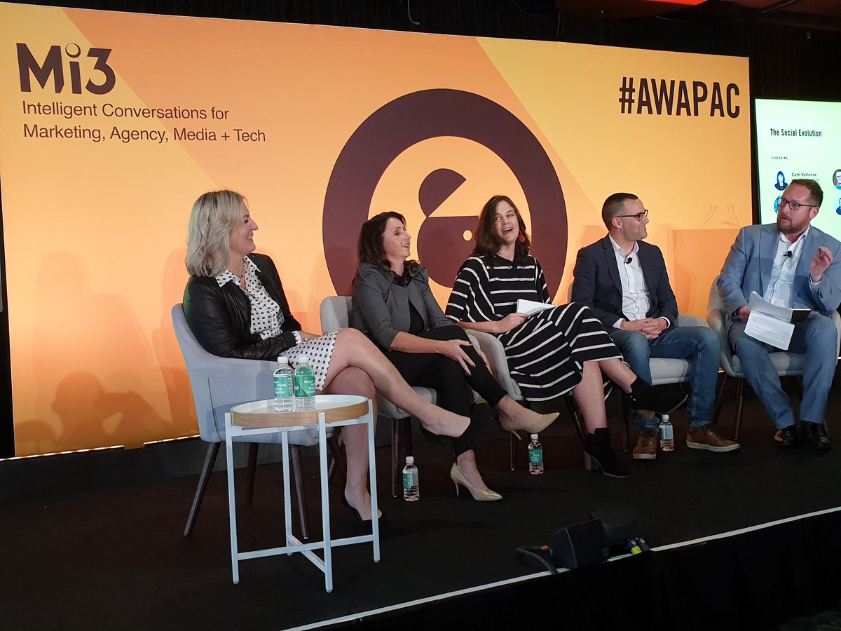 LanceScoular's tweet image. 📷📺🎙🎧🖥💻📱🗣👥👤📲

The Social Evolution

@CathVallence
@danieljohnyoung
@gogaino
Liz Harper
@Nic_Hayes

Discussing stories on social media, purchasing behaviour to keep in mind and the future of social ad placement.

Advertising Week APAC 2019 #AWAPAC 🇭🇲🇳🇿