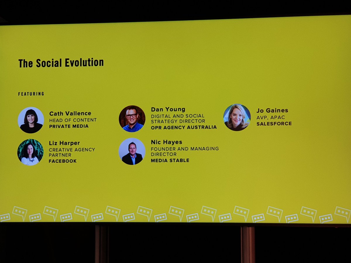 LanceScoular's tweet image. 📷📺🎙🎧🖥💻📱🗣👥👤📲

The Social Evolution

@CathVallence
@danieljohnyoung
@gogaino
Liz Harper
@Nic_Hayes

Discussing stories on social media, purchasing behaviour to keep in mind and the future of social ad placement.

Advertising Week APAC 2019 #AWAPAC 🇭🇲🇳🇿