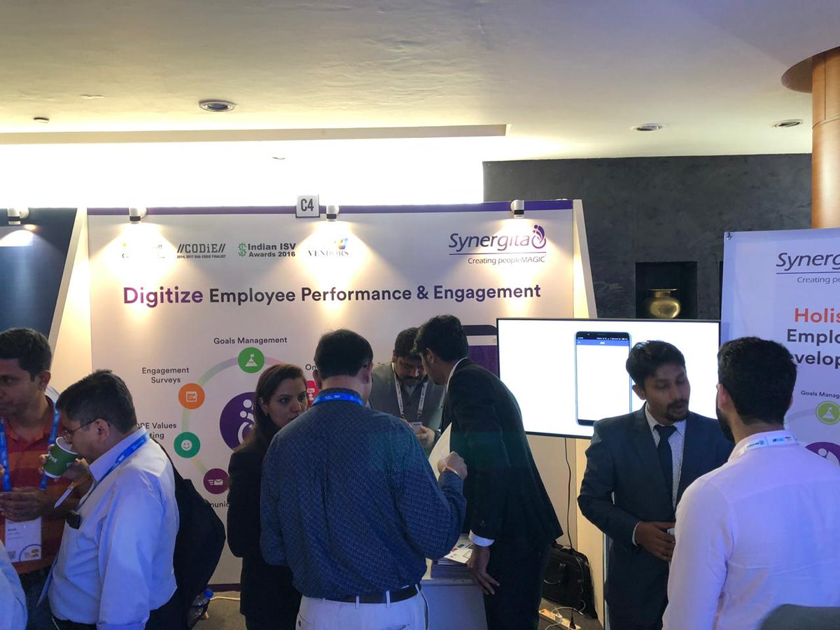 synergita's tweet photo. Visitors streaming at Synergita booth #C4
Do drop by our booth to witness the latest feature launch
#TechHRIN #TechHR #PeoplemattersConference #AsianEvent #HRConference #VoiceMAGIC #LatestFeatureLaunch
@PeopleMatters2 @Ester_Matters https://t.co/mDLGWnsP5L