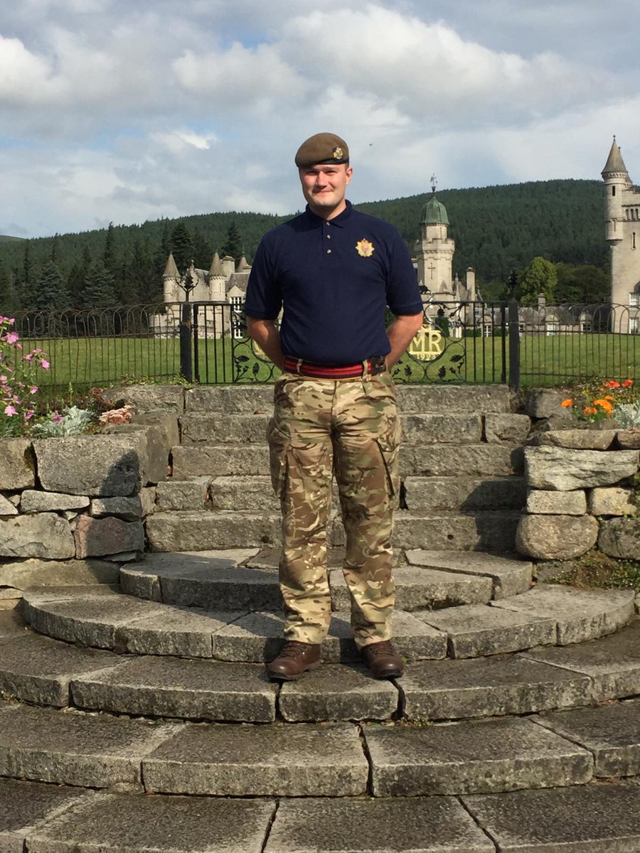 Currently A Company's chef is away for 3 months up in Scotland at Balmoral, cooking for 5 Scots. #4Pwrr #Acoy #1234pwrr #FiercePride #Chef