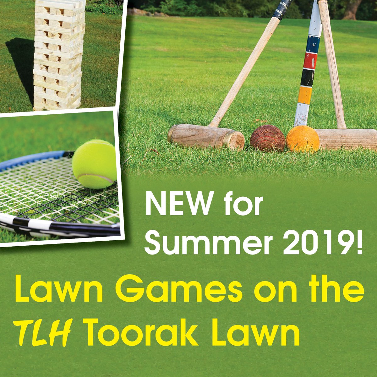 tlhhotels's tweet photo. Come and enjoy our outdoor games this summer! We have giant Jenga, Croquet and Tennis in our TLH Toorak Hotel, for a refundable deposit of just ยฃ5! ๐พ
#TLHhotels #Games #Activities #Torquay #MyTLHSummer #Torbay https://t.co/noJh9cwt7g
