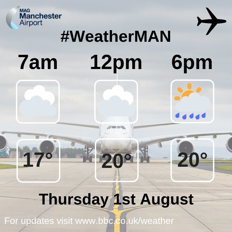 manairport's tweet photo. Please be aware that the A555 will remain closed today due to flooding. #WeatherMAN #TrafficMAN https://t.co/qSksKmh82e