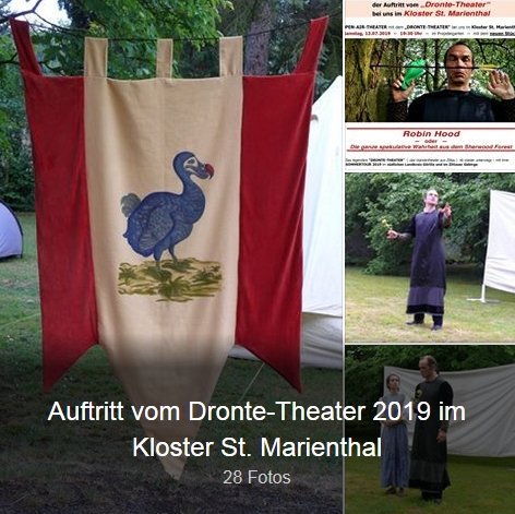 KlosterStMarien's tweet photo. RÜCKBLICKE und IMPRESSIONEN:
eine Auswahl an Bildern über den Auftritt vom "DRONTE-#THEATER" aus #Zittau, am 13.07.2019, open air, bei uns im #Propsteigarten vom #Kloster St. #Marienthal finden Sie unter:
LINK: >>> https://t.co/NmhdpFKsqh https://t.co/dsYim3q3WY