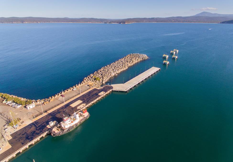 IanSmithRNSW's tweet photo. Eden Breakwater Wharf Extension opening is taking place this Sunday, 4 August. Game changer for the regional NSW tourism industry. There isn't any other regional port in NSW with a berth size of 325 metres. #InvestRegionalNSW #regionalnsw https://t.co/JUbcJJePTv
