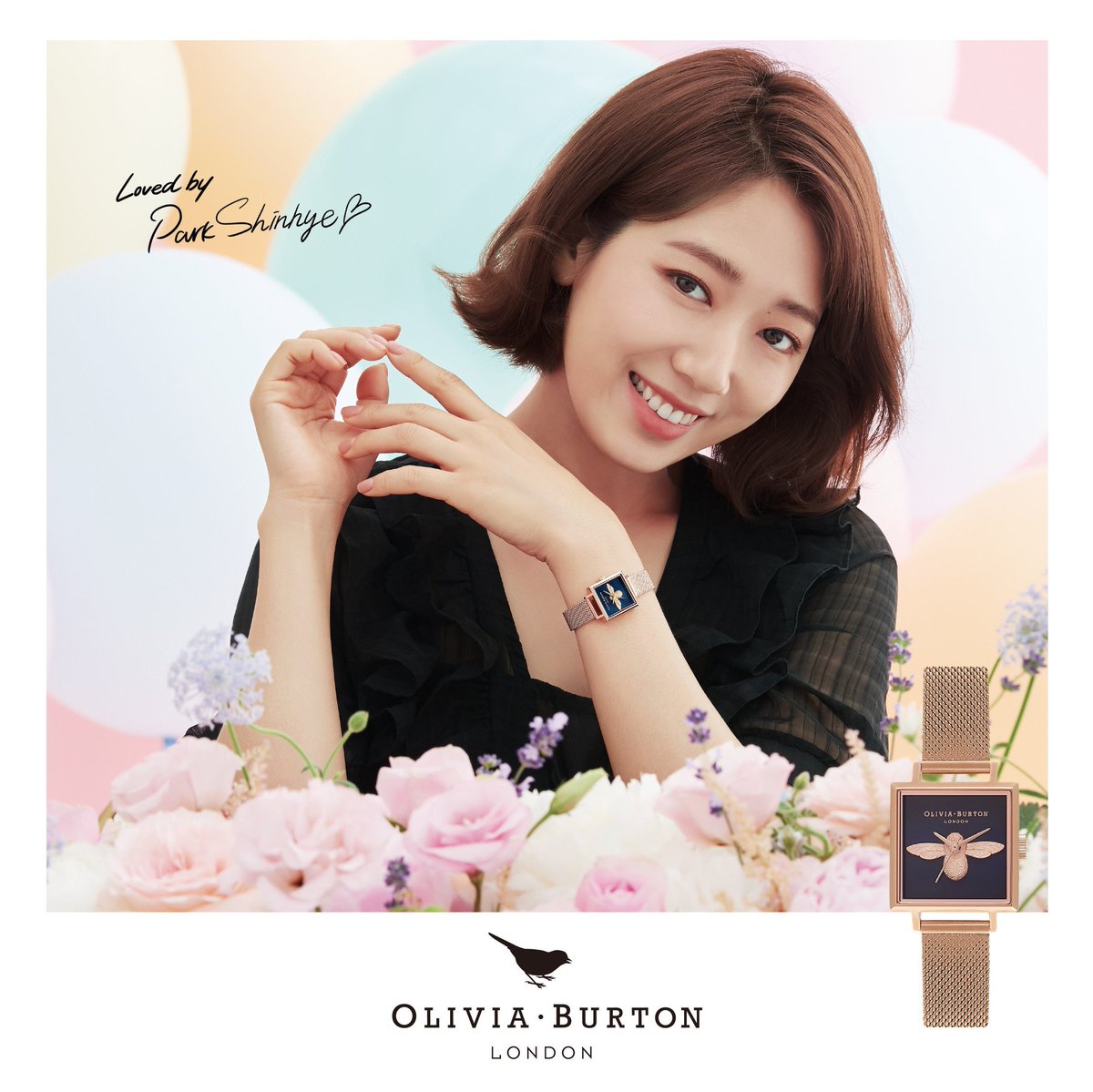 New endorsement is up! Shinhye for OLIVIA BURTON Love by Park Shinhye ❤️ #ParkShinHye #박신혜 #朴信惠 #パク・シネ