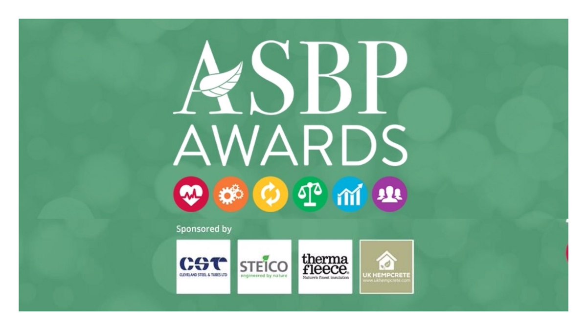 thermafleeceUK's tweet photo. Proud to be a sponsor of the #ASBPawards 2020.
Now open for entries
#SteicoUK #UKHempcrete #sustainability #Healthandwellbeing #Resourceefficiency #Wholelifecarbon #Ethicsandtransparency #Technicalperformance #Socialvalue https://t.co/knUGYwPI1W