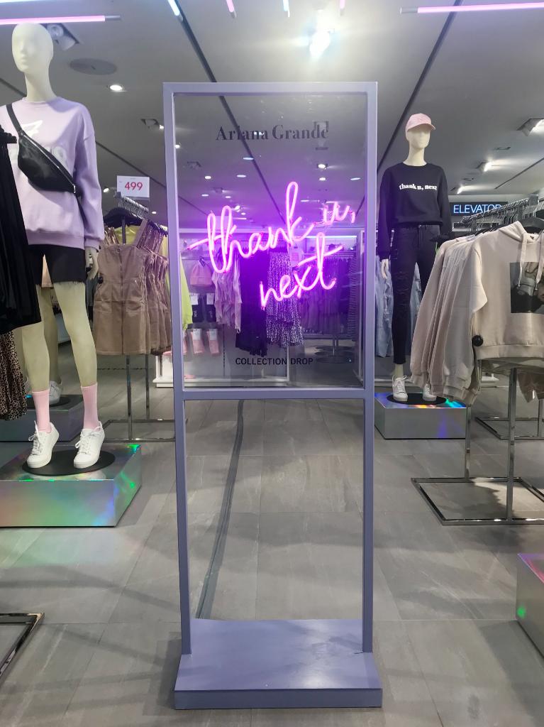 Ariana Grande Thank U Next Collection At Hm Peace