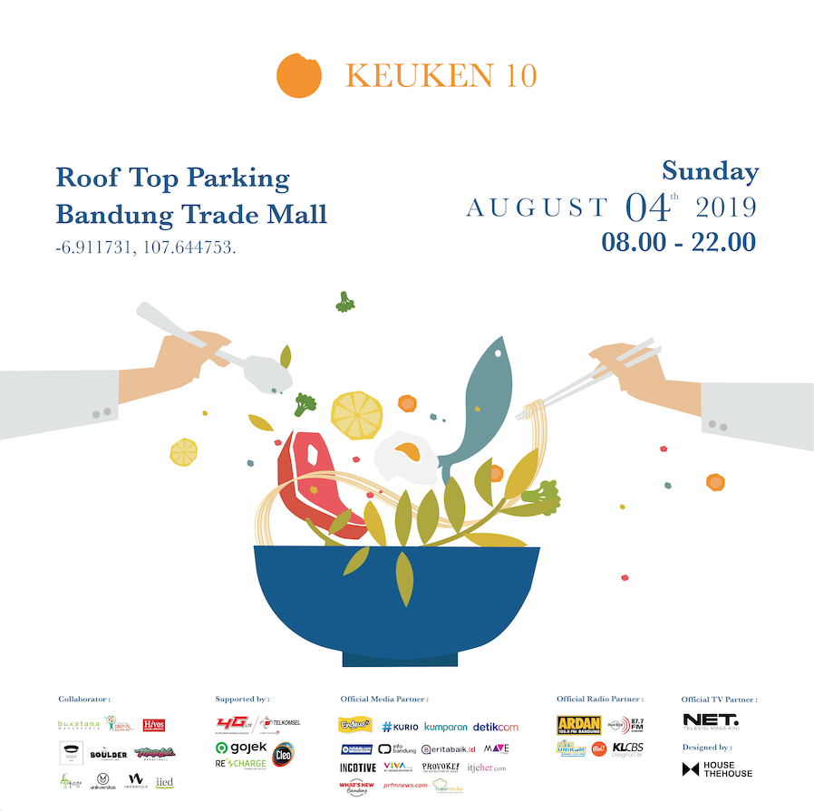 mdtvindonesia's tweet photo. Enjoy a day filled with your favorite food & drinks. Sunday, 4 Aug, 9AM - 9PM, Rooftop Bandung Trade Mall, Jl. Ibrahim Adjie No.47.
Bring your families & friends to an unforgettable foodies experience! Info, go follow @KeukenInd #KEUKEN10 #CraftInTaste #DelightfulDiscoveries https://t.co/gPavvQiIzN