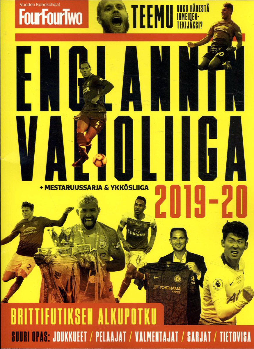 Lehtipiste's tweet image. Brittifutiksen alkupotku - joukkueet, pelaajat, valmentajat, sarjat nyt ilmestyneessä Englannin Valioliigaoppaassa. #valioliiga #futis @orage.finland #lehtipiste