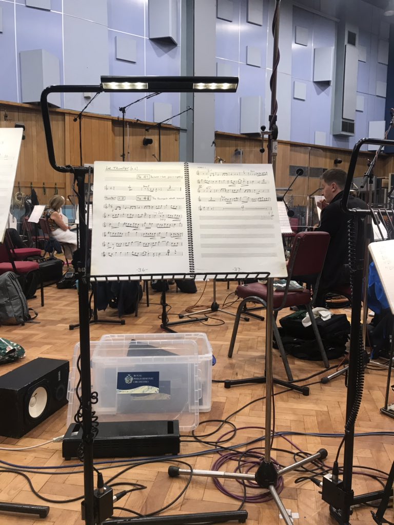 angela_whelan's tweet photo. Yesterday, after ⚠️ lights on car dashboard, cancelled or severely delayed trains and the week my beloved #FindBarney went missing, I recorded #TheTrumpetShallSound from #Messiah at #AbbeyRoadStudios #digdeep #mindovermatter #sendwine https://t.co/w9fPUNyp3X