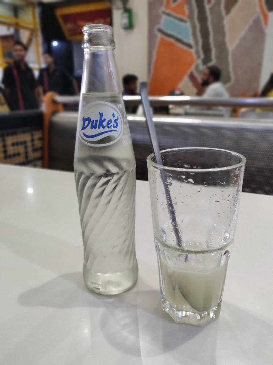 Duke's Soda was founded in 1889 by a Parsi guy, Dinshawji Pandole, who was also an amateur cricketer. He took a lot of wickets on a tour of England, and hence decided to name the company after the Duke's cricket ball. (Trivia /Pic courtesy -  @anmol_dhawan)