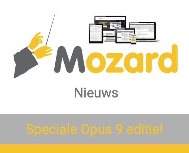 MozardSuite's tweet photo. Nieuwsbrief - Speciale Opus 9 editie!
In deze nieuwsbrief vooral veel nieuws over de nieuwe Mozard-release Opus 9. De nieuwe website van de directie UAW komt langs en er is nieuws uit Tynaarlo, Heemstede en Bloemendaal.
https://t.co/cLVytESnmX
#ZGW #Opus9 https://t.co/7ux9p66tm4