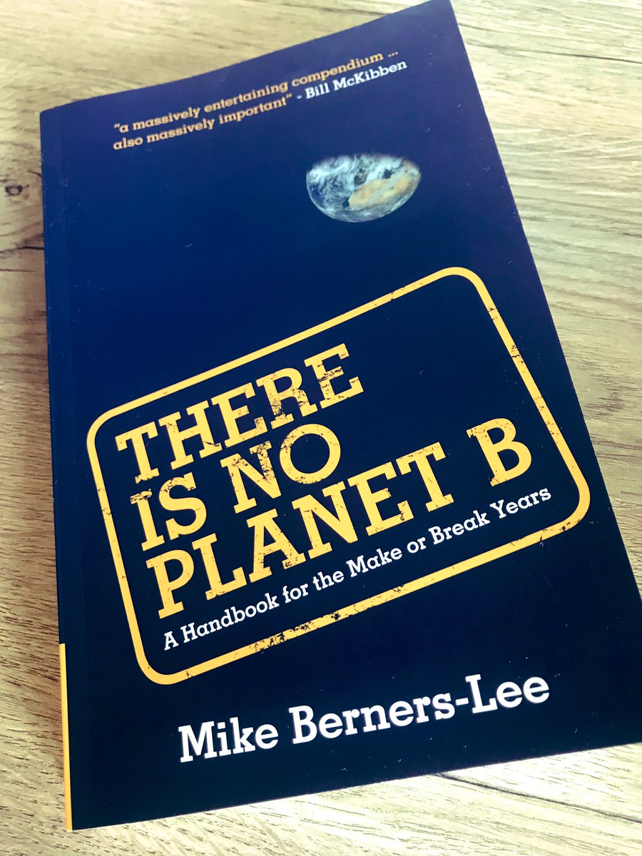 A really great read - I heartily recommend it to anyone who’s feeling a bit helpless at the moment. Full of evidence, suggestions and - importantly - hope!

[Full disclosure: <a href="/MikeBernersLee/">Mike Berners-Lee</a> and I share a <a href="/LancasterUni/">Lancaster University</a> affiliation, but I don’t get a commission]