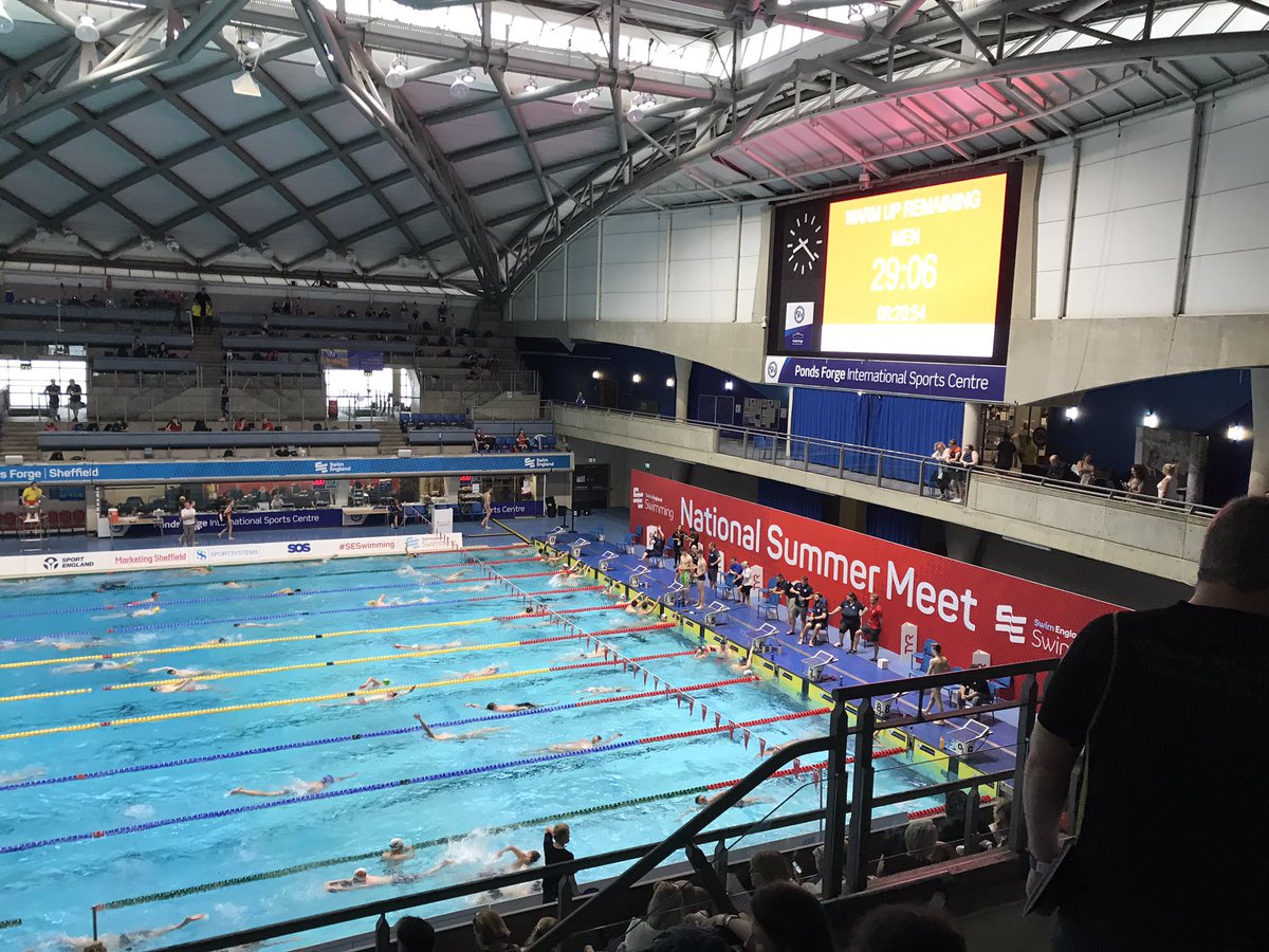 Successful day 1 at English Nationals, saw one swimmer come 6th in a final and another miss the final by the cruelest of margins - 0.01.  Six swimmers in the water today covering distances from 50M to 1500m. Good luck Hannah, Ellie, Erin, Lily, Jude and George. <a href="/Swim_England/">Swim England</a>