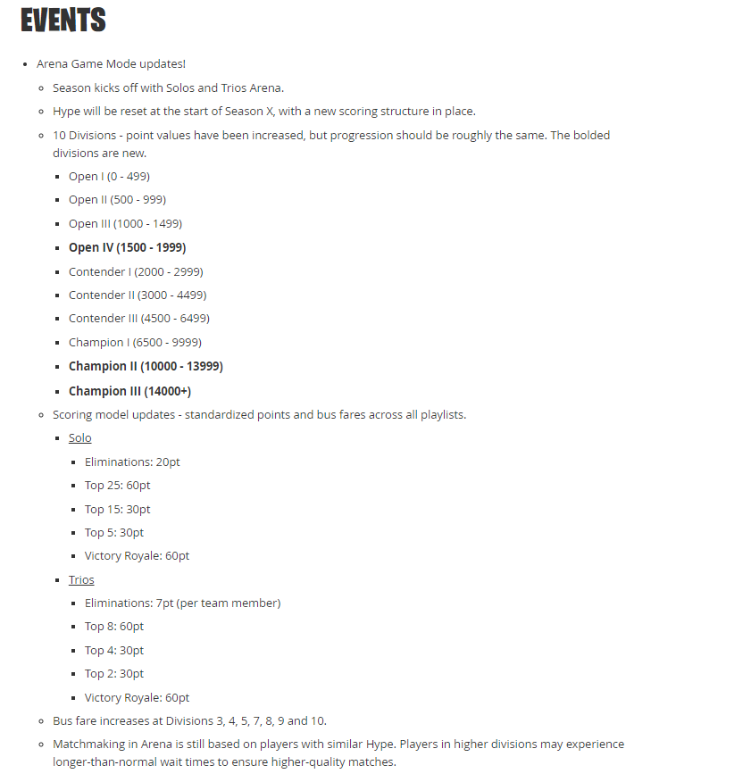 Fnbrupdates Fortnite News Leaks On Twitter Events Arena