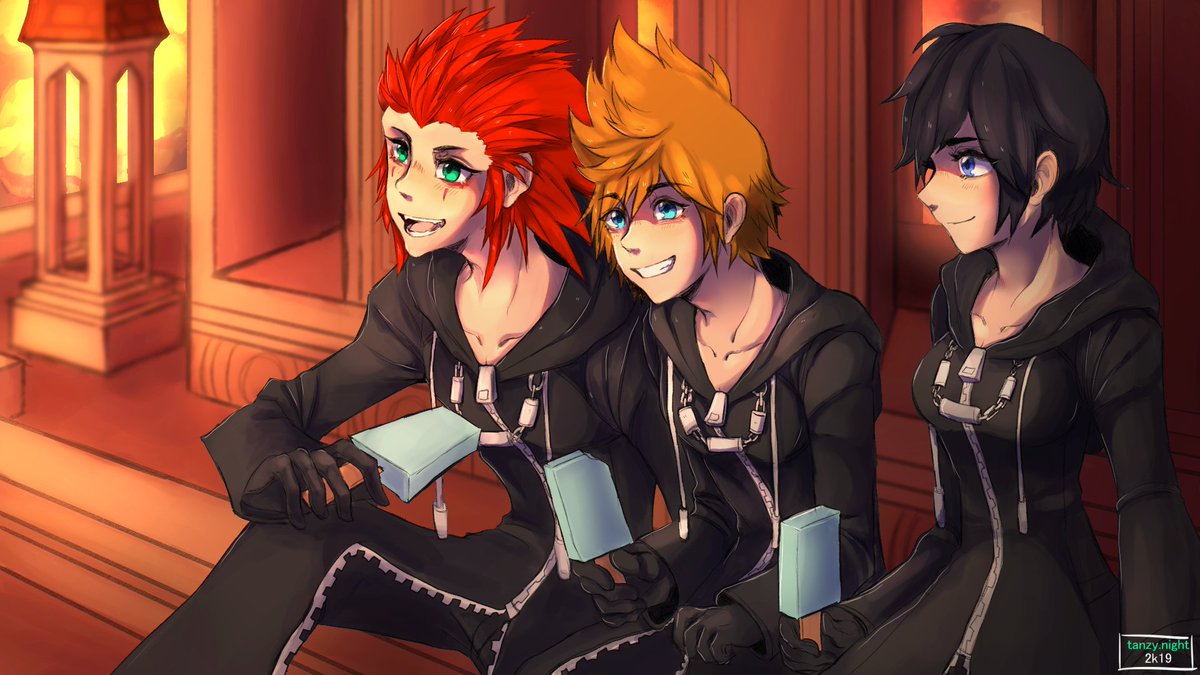 ' never forget... that's the truth. '

redraw of a drawing I did 5 months ago

#KingdomHearts #KingdomHearts3 #kh #kh3 #seasalticecream #seasalttrio #roxas #xion #axel #3582days #358_2days #kingdomheartsart #fanart #digitalart