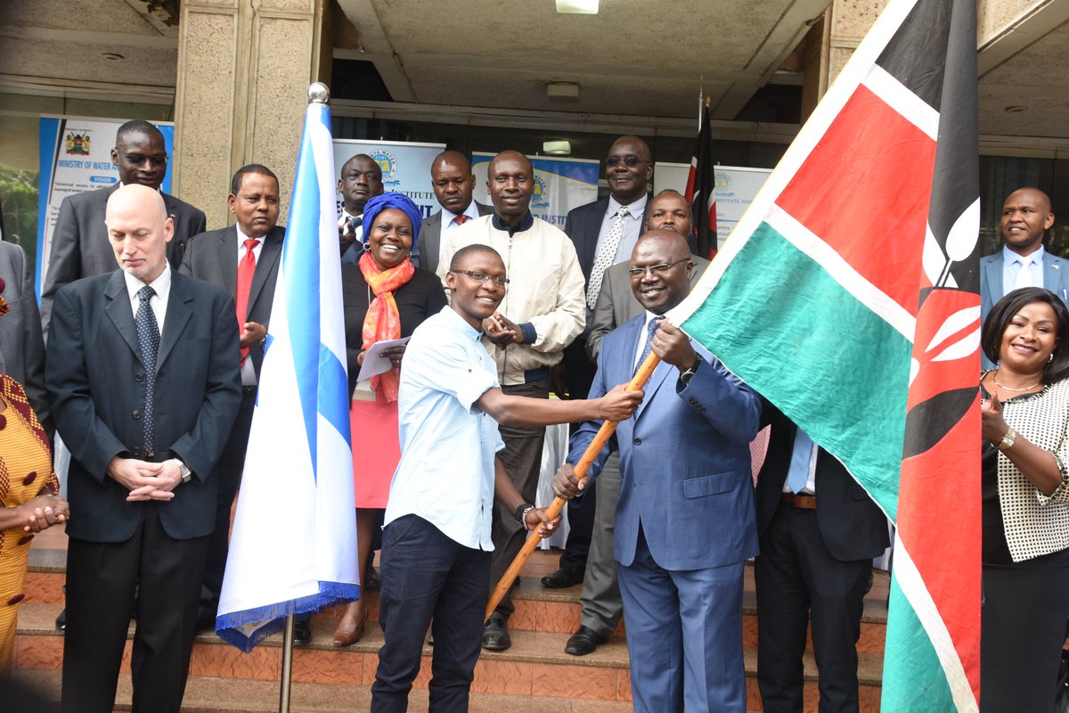 Vice-Chancellor @ UoNBI (@vcuonbi) on Twitter photo Cabinet Secretary, Ministry of Water and Sanitation, Hon. Simon Chalagui and Israel Ambassador to Kenya, H.E. Noah Gal Gendler flag off 96 Kenyan students to Israel for 11 months further training in Agriculture. <a href="/uonbi/">University of Nairobi</a> Cabinet Secretary, Ministry of Water and Sanitation, Hon. Simon Chalagui and Israel Ambassador to Kenya, H.E. Noah Gal Gendler flag off 96 Kenyan students to Israel for 11 months further training in Agriculture. <a href="/uonbi/">University of Nairobi</a>
