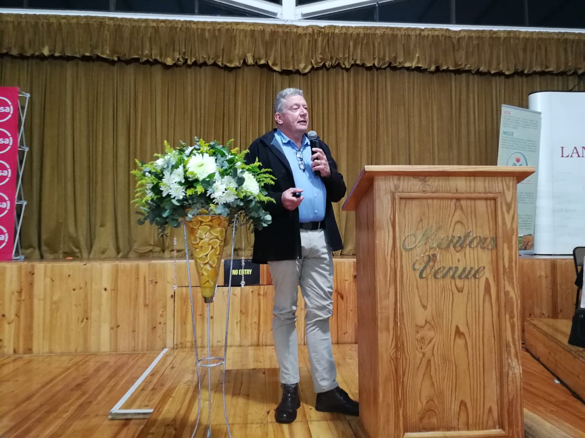 Dr Pieter Vervoort, the Chairperson for the National Animal Health Forum, speaks about the cost of Foot and Mouth Disease.
#AgriEC19
