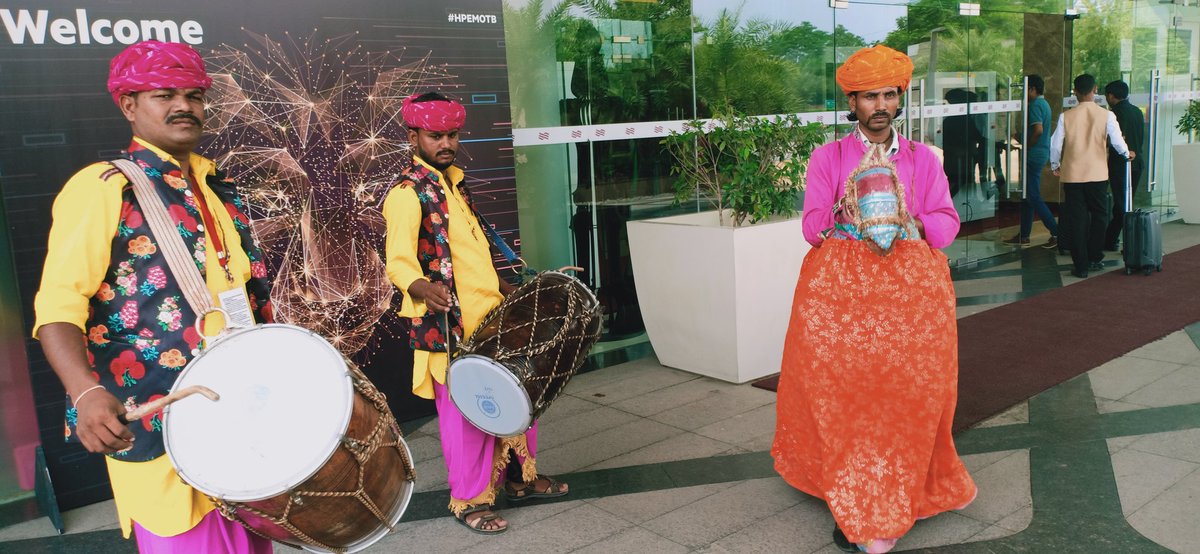 ckpalthi's tweet image. #hpemotb 
Hot weather,. Cool welcome