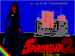 CT_Saboteur's tweet photo. @C64TimeLine Never knew why Durell changed the colours on this :-) https://t.co/8rkVjFi5Nf