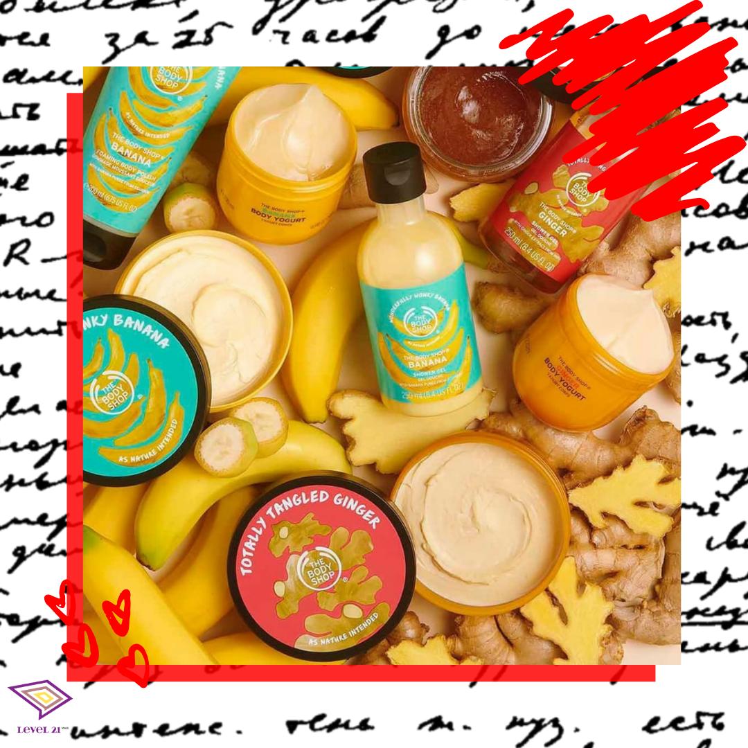 level21_mall's tweet image. Dear Beauty Lovers, here’s my #BodyTruth: Cantik tidak melihat bentuk. Setuju?

Yuk temukan Special Edition Ginger &amp;amp; Banana body care dari @thebodyshopindo  menggunakan pisang dan jahe organik dengan bentuk yang tidak ‘cantik’! Kunjungi storenya di Ground Floor Level 21 Mall!