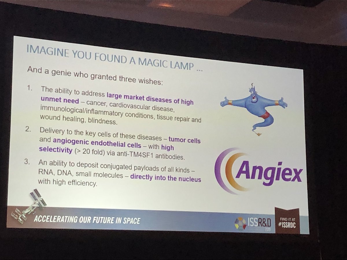 Angiex, a payload executed by <a href="/AstroSerena/">S. Auñón-Chancellor</a> supported by <a href="/BioServeST/">BioServe Space Technologies</a> being presented at #ISSRDC