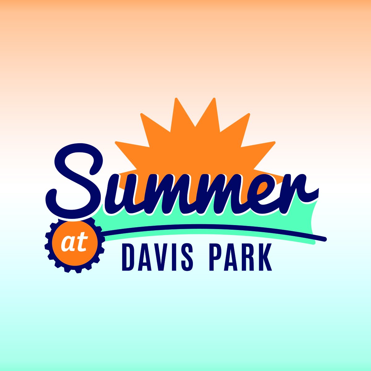 kmkmedia's tweet photo. Have you been to an event at Summer at Davis Park yet? @gorockford is packing Davis Park every Wednesday and Thursday through August with specialty workouts and music – don’t miss it!

KMK had the pleasure of designing the Summer at Davis Park logo last month! ☀️ https://t.co/KicNQDr3lr