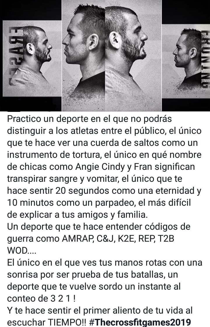 Germands19's tweet photo. @CrossFitGames, este es el deporte más hermoso del mundo #crossfitgames https://t.co/KulLYoDCG8